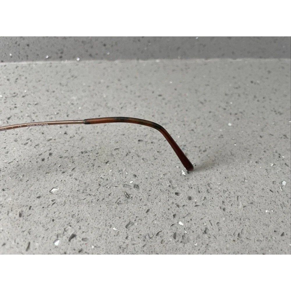 Bellissima Eyeglasses FRAMES ONLY BL 614 52-17-130 Copper full rim oval